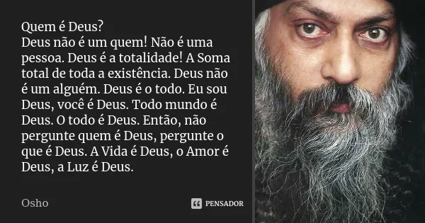 osho deus